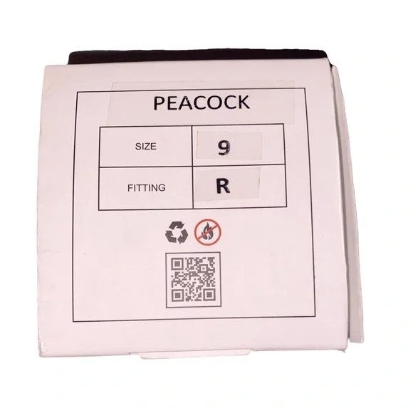 Fuchsia Artisan Made Peacock Print Flats Women’s Size 9 - Picture 13 of 16